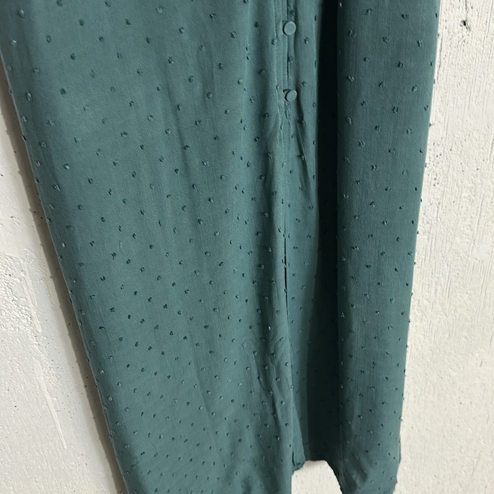 Love Stitch Elegant Teal Slip Midi Dress, Fits M - Picture 11 of 16